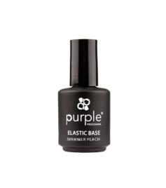 Purple Elastic Base Shimmer Peach 15Ml