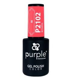 Purple Professional Gel Polish Color 2102 10 ML