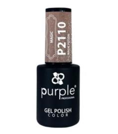 Purple Professional Gel Polish Color 2110 10Ml