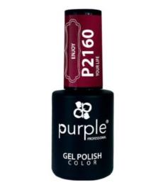 Purple Professional Gel Polish Color 2160 10Ml
