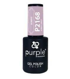Purple Professional Gel Polish Color 2168 10Ml