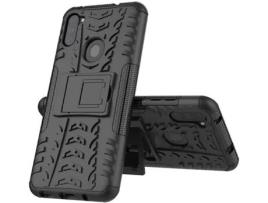 Capa Samsung Galaxy M11 HFS-HOUSE Kickstand Preto