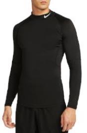 T-Shirt de manga comprida Nike M NP DF TIGHT LS MOCK