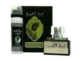 Conjunto de Perfume Unissexo Lattafa 2 Peças Sheikh Al Shuyukh