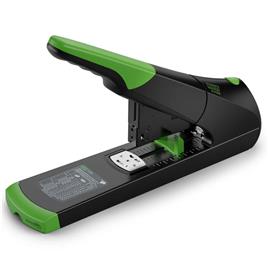 Novus B 50 re+new Grapadora de Gruesos - Fabricada con Plastico Reciclado - Hasta 140 Hojas - Grapado Cerrado con Sistema Bypass