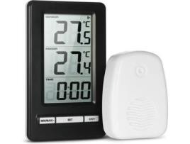 Termómetro para Peixes WARMTONE LCD Digital (Vermelho - 4.8x4.5x1cm - ABS)