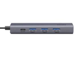 Adaptador ERAZER Sc05 Type-C a 3Usb3.0 Pd100W Hdmi para Huawei Mate40/P50 S20