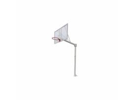 Conjunto de 2 aros de basquetebol de tubo simples com base de âncora - sem pranchas ou aros SOFTEE EQUIPMENT Deluxe