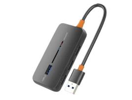 Adaptador ERAZER Ha04-2 4In1 Usb a 4Usb3.0 Abs 0.5M