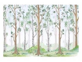 Papel de Parede WALLARENA Floresta (Multicolor - 368x254 cm)