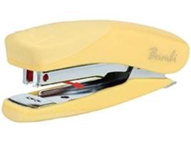 Agrafador de Bolso Rexel Bambi e 1500 Agrafos 2104377 Agrafo N 25 Amarelo Limao