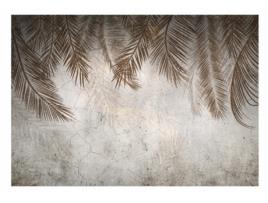 Papel de Parede WALLARENA Folhas de Palmeira Penas (Multicolor - 416x254 cm)