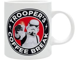 Caneca Trooper'S Coffee Break Original Stormtrooper Star Wars Cerámica 320 Ml