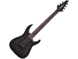 Jackson Js Dinky Arch Top Js22Q-7 Dka Ht Ah Transparent Black Burst