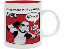 Caneca Trooper'S Routine Original Stormtrooper Star Wars Cerâmica 320 Ml