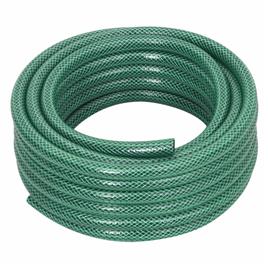 vidaXL Mangueira de jardim 50 m PVC verde