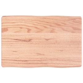 vidaXL Tampo de secretária 60x40x6 cm carvalho tratado castanho-claro