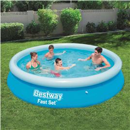 Bestway Fast Set Piscina insuflável redonda 366x76 cm 57273