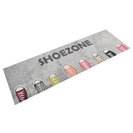 Tapete de Cozinha Lavável 60x180 cm Veludo Padrão Shoezone