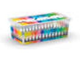 Caixa KIS 8013183085902 (Multicor - 34x19cm - Retangular - 6L)