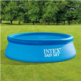 INTEX Cobertura para piscina solar 206 cm polietileno azul