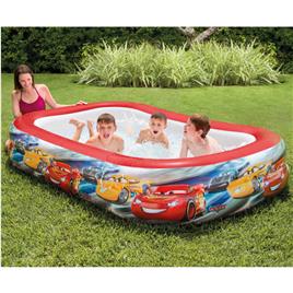 INTEX Piscina insuflável Cars 262x175x56 cm multicor