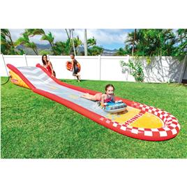 INTEX Escorrega estilo pista de carros Racing Fun Slide 561x119x76 cm