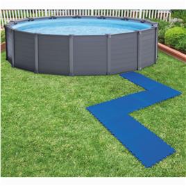INTEX Protetores para piso de piscina 8 pcs 50x50 cm azul