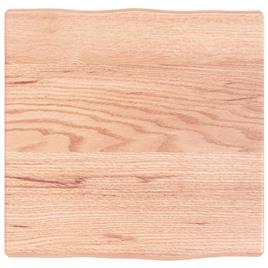 vidaXL Tampo de secretária 40x40x4 cm carvalho tratado castanho-claro