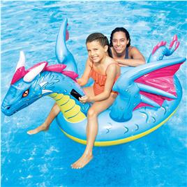 INTEX Colchão insuflável dragão 201x191 cm