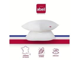Almofada Abeil Branco 60 x 60 cm (2 Unidades)