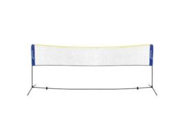 Rede Badminton Incl. 3 Torneiras 400X103X155 Cm de Polietileno Azul HAUKI