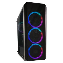 Lc Power Caixa Gaming Tower 703b Quad Luxx One Size Black