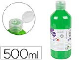 Pintura Dedos Garrafa de 500 ml Verde