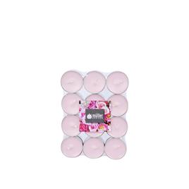 Vela Tealight Aromático Rosa 4H Pack 24