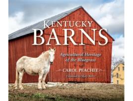 Livro kentucky barns de carol peachee (inglês)