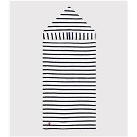 Petit Bateau Capa de banho às riscas, em turco