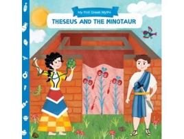 Livro theseus and the minotaur de anna goutzouri (inglês)