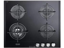 Placa de Gás DE LONGHI SLF 460 LN2 (60 cm - Preto)