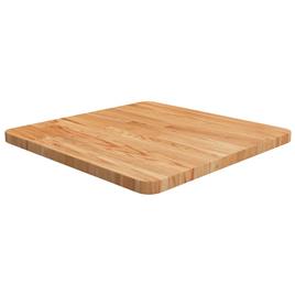 vidaXL Tampo mesa quadrado 50x50x2,5cm carvalho tratado castanho-claro