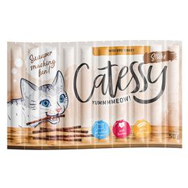 Catessy Sticks 10 x 5 g snacks para gatos - Peru grelhado