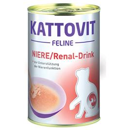 Kattovit Drink Renal bebida para gatos com frango - 12 x 135 ml