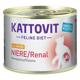 Kattovit Renal em latas 185 g - 6 x 185 g - Frango