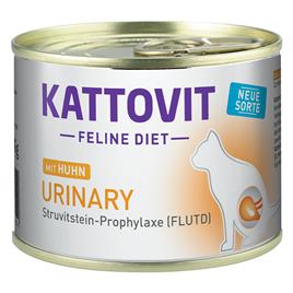 Kattovit Urinary em latas 6/12 x 185 g comida húmida para gatos - Pack económico: frango (12 x 185 g)