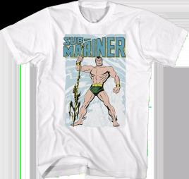 T-Shirt de Homem SUPERHEROMARVEL Sub Mariner Marvel Algodão (3XL)