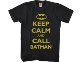T-Shirt de Homem SUPERHEROMARVEL Keep Calm And Call Algodão (L)
