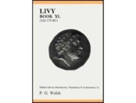 Livro livy: book xl de walsh, peter (latim)