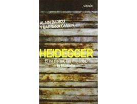 Livro Heidegger de Cassin Badiou (Espanhol)