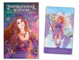 Livro inspirational wisdom from angels and fairies de frances munro (inglês)