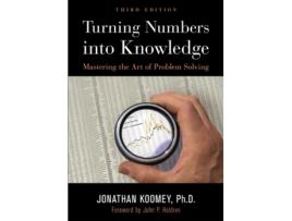 Livro turning numbers into knowledge de jonathan garo koomey (inglês)